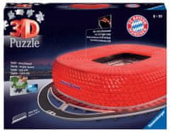 FotbalFans 3D puzzle FC Bayern Mnichov, Allianz Arena, 46x36x9 cm