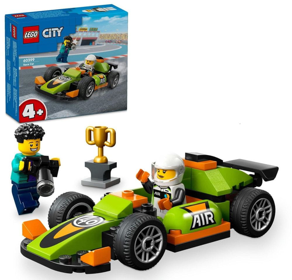 Levně LEGO City 60399 Zelené závodní auto