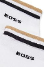 Hugo Boss 2 PACK - pánské ponožky BOSS 50491195-100 (Velikost 39-42)