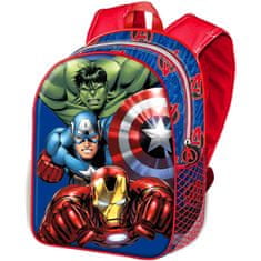 Dětský batoh Marvel Avengers Team 3D 31 cm modrý
