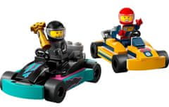 LEGO City 60400 Motokáry s řidiči