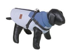Nobby Kabát pro psy Nobby Jona 2v1 36 cm světle modrý/modrý