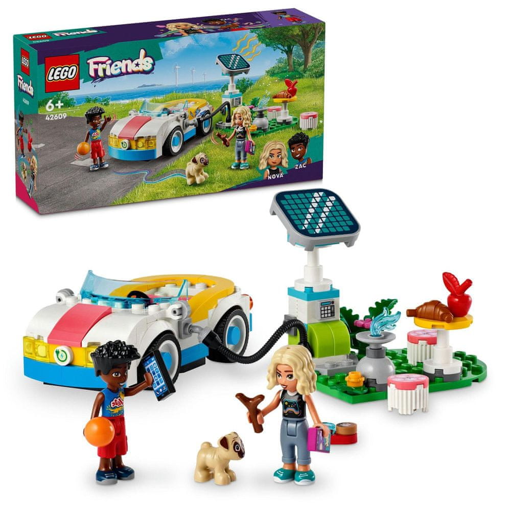 Levně LEGO Friends 42609 Elektromobil s nabíječkou