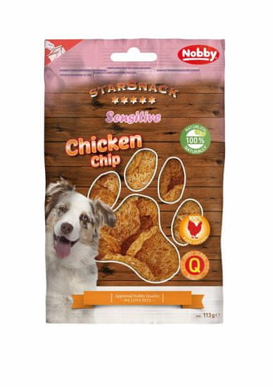 Nobby StarSnack SENSITIVE Chicken Chip 113 g