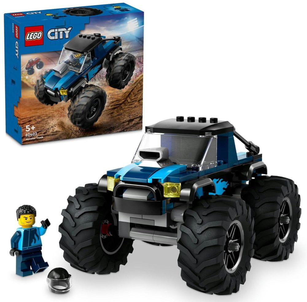 Levně LEGO City 60402 Modrý monster truck