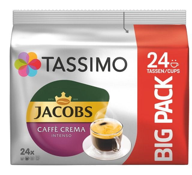 Levně Tassimo Caffè Crema Intenso 24 kapslí