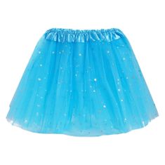 JOJOY® Tylová sukně, Dětská svítící sukně, Tutu sukně | PRINCESS Modrá