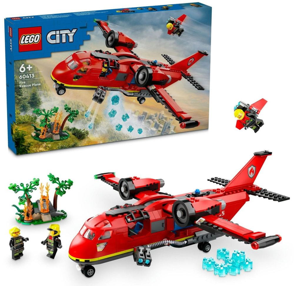 Levně LEGO City 60413 Hasičské záchranné letadlo