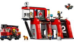 LEGO City 60414 Hasičská stanice s hasičským vozem