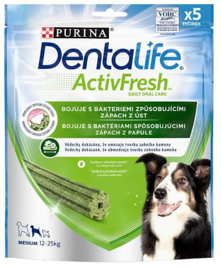 DentaLife ActivFresh Medium 6x115 g