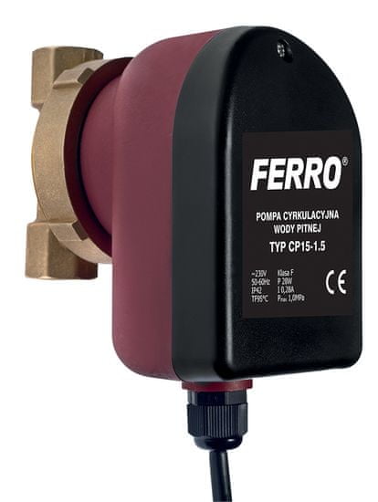 Ferro Ferro CP15-15 cirkulační čerpadlo TUV (W0101)