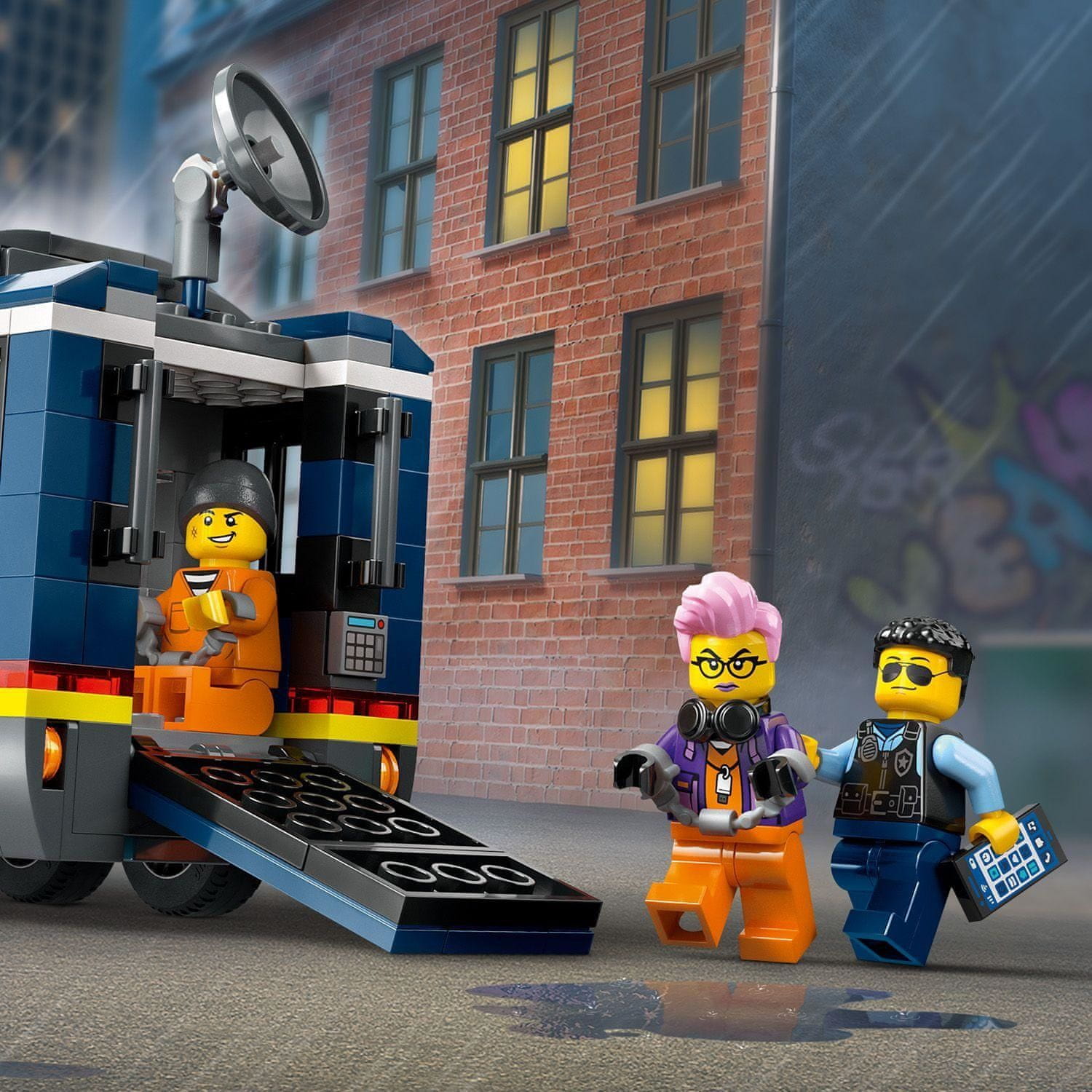 LEGO City 60418 Mobilní kriminalistická laboratoř policistů