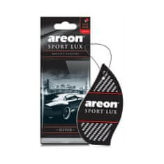 Areon SL02 SportLux Silver závěsný papírový osvěžovač vzduchu, černá