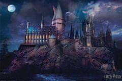 CurePink Plakát Harry Potter: Hogrwarts (61 x 91,5 cm)