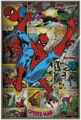 CurePink Plakát Marvel|Spiderman: Retro (61 x 91,5 cm)