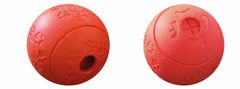 Nobby Gumový snackball pro psy Ø11 cm červený