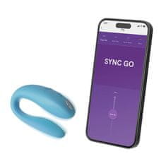 We-Vibe We-Vibe Sync Go (Turquoise), párový vibrátor s aplikací