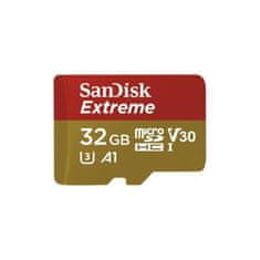 SanDisk Paměťová karta Extreme microSDHC 32GB
