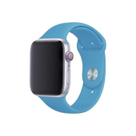 Atonyx Silikonový pásek pro Apple Watch 42/44/45 mm Modrá