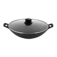 KRISBERG Krisberg litinový wok s poklicí 31cm KS2561