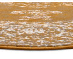 Hanse Home Kusový koberec Gloria 105518 Mustard kruh 160x160 (průměr) kruh