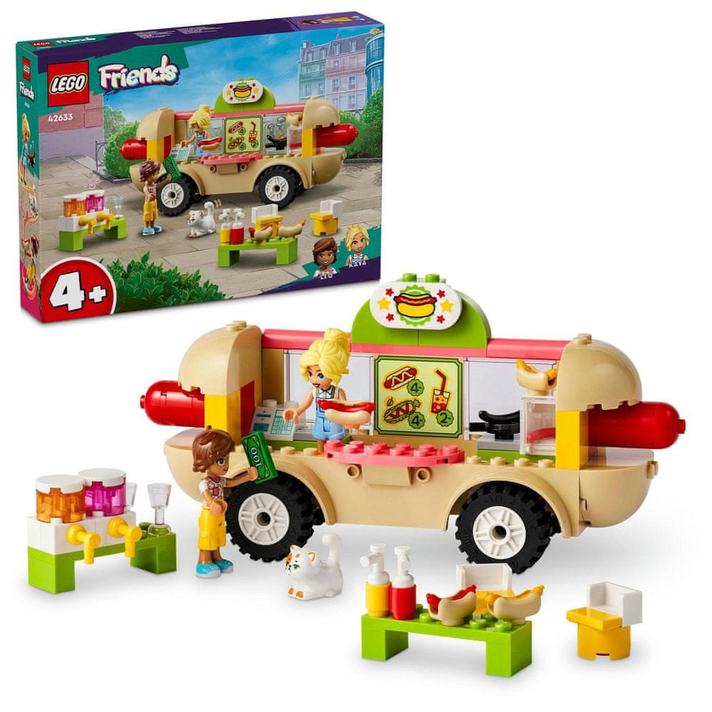 Levně LEGO Friends 42633 Pojízdný stánek s hot dogy