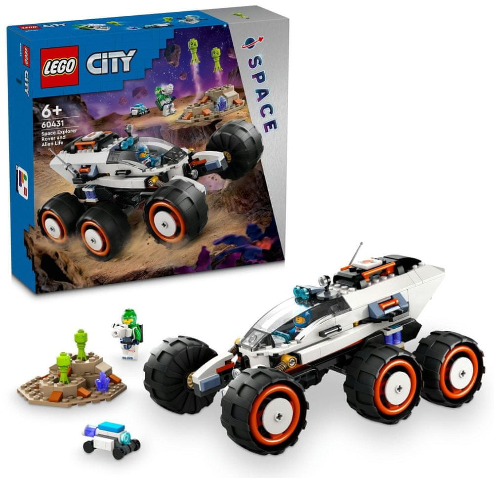 Levně LEGO City 60431 Průzkumné vesmírné vozidlo a mimozemský život