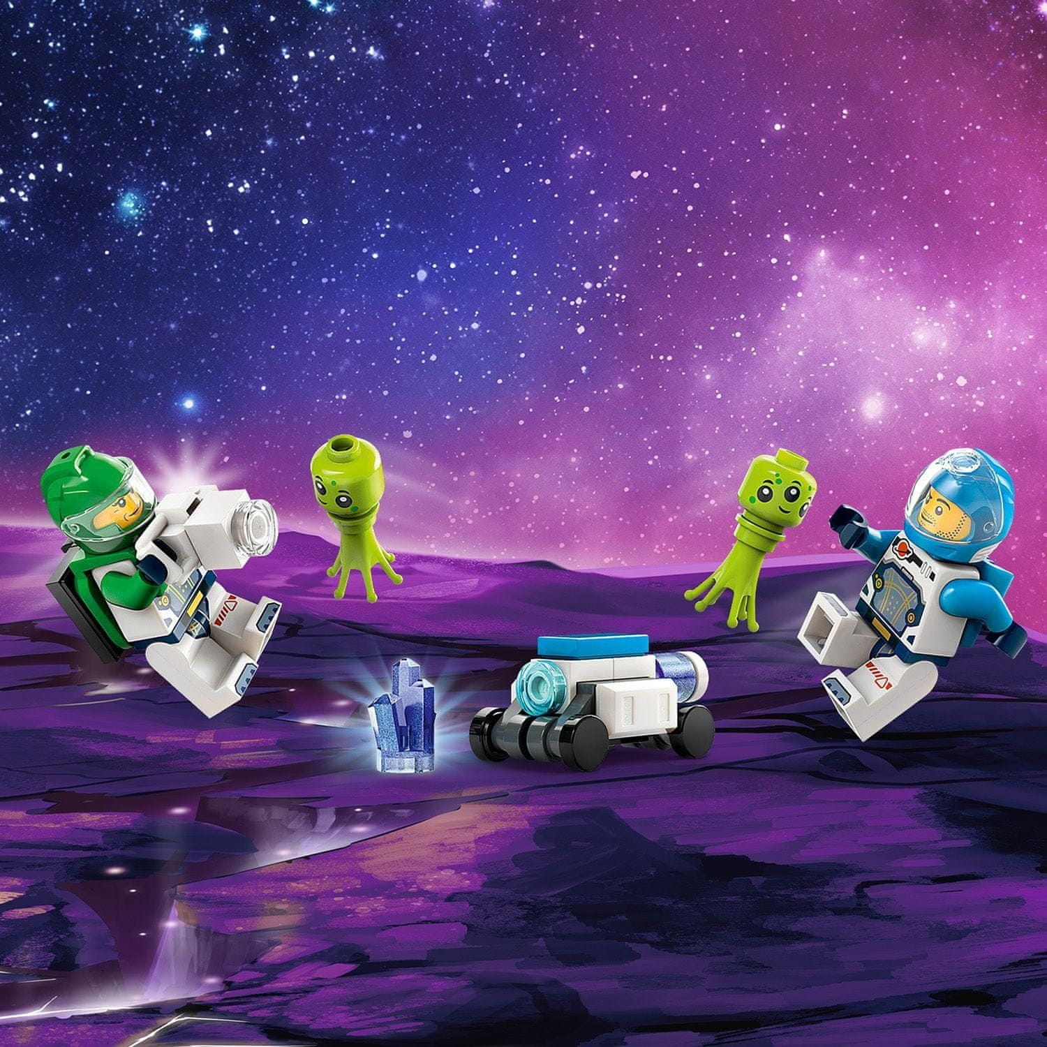 LEGO City 60431 Prieskumné vesmírne vozidlo a mimozemský život