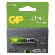 GP Alkalická baterie GP Ultra Plus AA (LR6), 2 ks