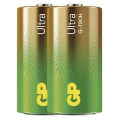 GP Alkalická baterie GP Ultra C (LR14), 2 ks