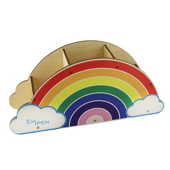 MPM QUALITY Rainbow - dětský dřevěný stojánek