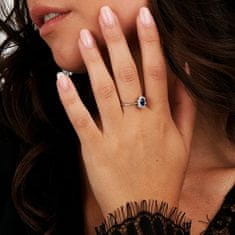 Morellato Stříbrný prsten se zirkony Tesori SAIW1540 (Obvod 56 mm)
