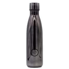 Cool Bottles Nerezová termolahev Chrome dvouvrstvá 500 ml tmavě šedá