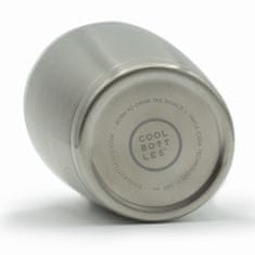 Cool Bottles Nerezový termohrnek Metallic třívrstvý 330 ml stříbrná