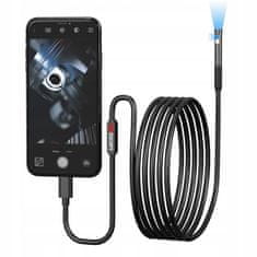 Inspekční kamera pro endoskop duo 3M 7Led 2Xfull Hd Wifi Android Ios