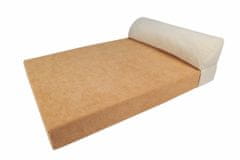 Nobby Komfortní matrace pro psy Bevis 75 x 55 x 8 cm hnědá