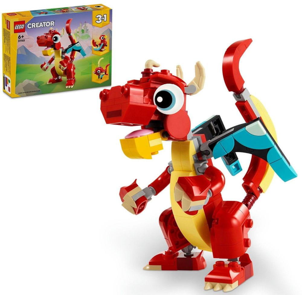 Levně LEGO Creator 31145 Červený drak