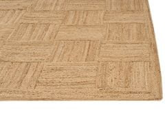 Beliani Jutový koberec 160 x 230 cm béžový ESENTEPE