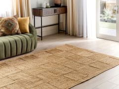Beliani Jutový koberec 160 x 230 cm béžový ESENTEPE
