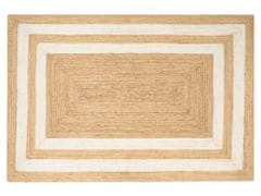 Beliani Jutový koberec 200 x 300 cm béžový GEMEREK