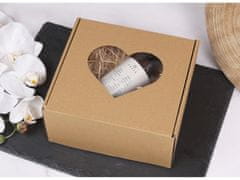 sarcia.eu Čtvercová poštovní krabička s okénkem srdce, dárková krabička 20x20x10cm x5