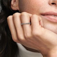 Pandora Stříbrný srdíčkový prsten 190980 (Obvod 60 mm)