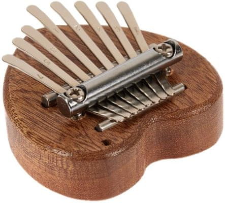 hudební nástroj kalimba Cega CHC08 ocelové plátky dřevěné tělo snadná hra krásný zvonivý zvuk