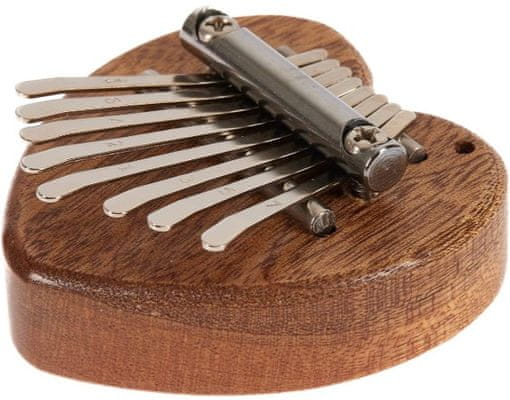 hudební nástroj kalimba Cega CHC08 ocelové plátky dřevěné tělo snadná hra krásný zvonivý zvuk 