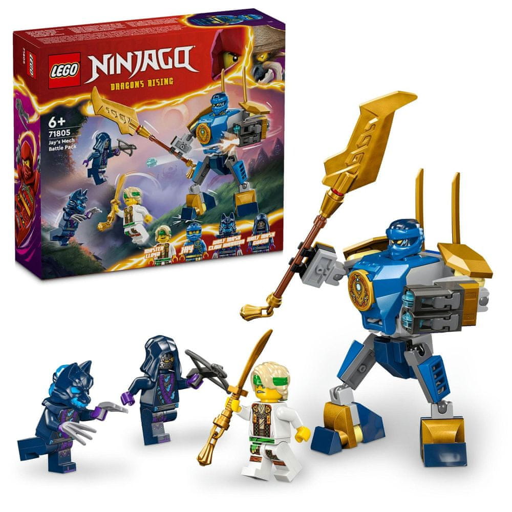 Levně LEGO Ninjago 71805 Bojový balíček Jayova robota