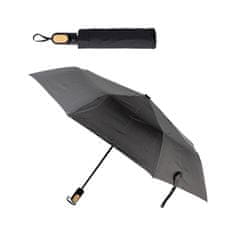MPM QUALITY Skládací deštník Freja, černá