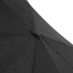 MPM QUALITY Skládací deštník Freja, černá