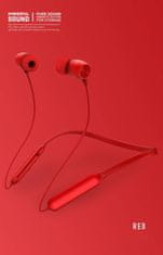 REMAX Bezdrátová sportovní sluchátka S17 červené