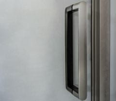 Arttec Posuvné sprchové dveře do niky SHADOW 136 - 140 x 195 cm šedé sklo