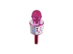 Karaoke mikrofon - tmavě růžová